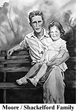 Edward Moore and Daughter Jean Marie